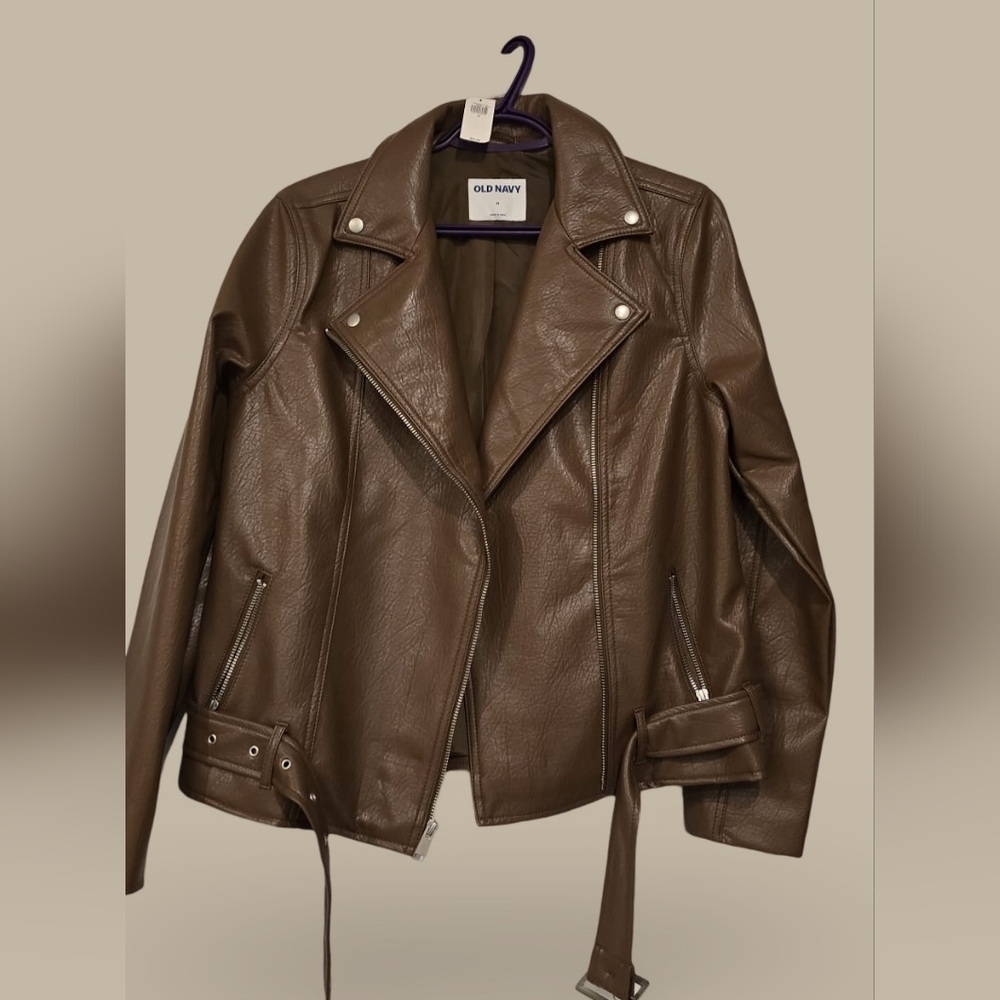 Old Navy Women's leather jacket